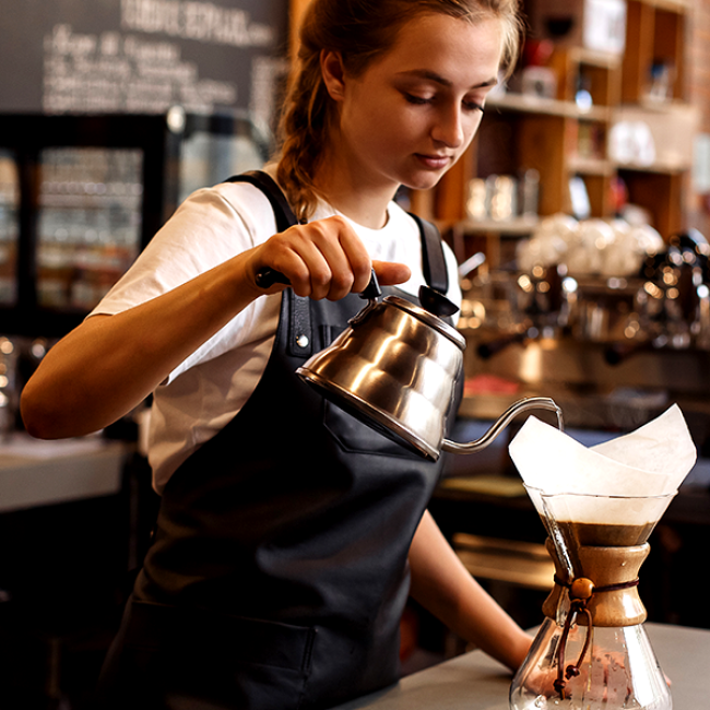 Imagen para la web de Cursos Gratis de Cafetería